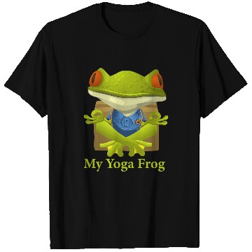 Discover My Yoga Frog T-Shirts