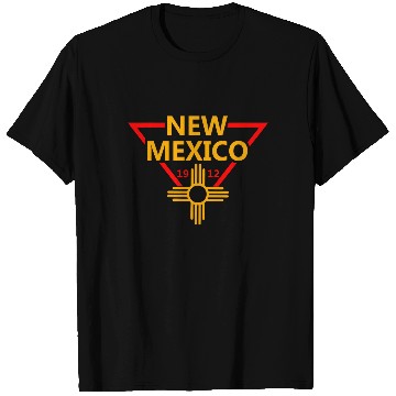 Discover New Mexico Established T Shirts