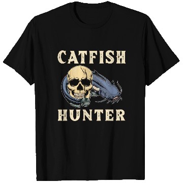 Discover Catfish Hunter - Hunting Catfishing Fishing T Shirts