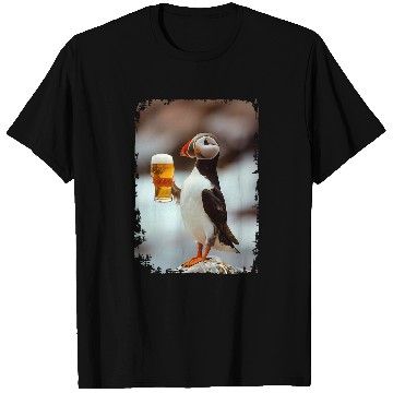 Discover Atlantisc puffin Beer T-Shirts