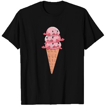 Discover Funny Blowfish in ice cream waffle Blobfish T-Shirts