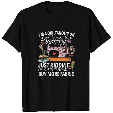 Discover Sewing Patchwork Gift Quilt For Quilter Women T-Shirts