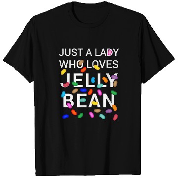 Discover Just A Lady Who Loves Jelly Bean Halloween Candy T-Shirts