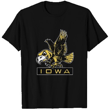 Discover Vintage Hawkeye Mascot Herky - Iowa - T-Shirts