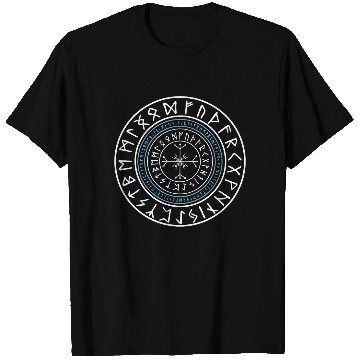 Discover Viking Runes Circle T Shirts