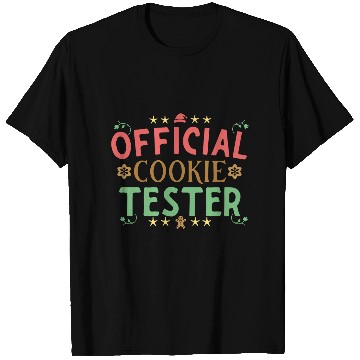 Discover Official Cookie Teste Christmas Gingerbread Lover T Shirts