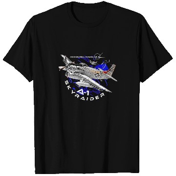 Discover Douglas A-1 Skyraider Attack Aircraft T Shirts