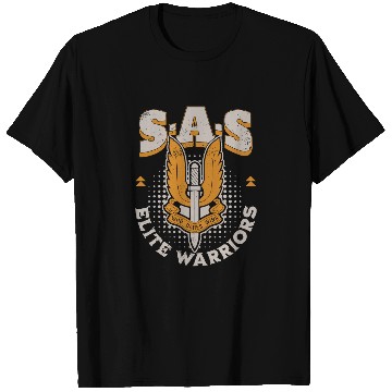 Discover SAS Special Air Services Military British T Shirts