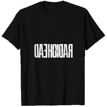 Discover Radiohead Mirrored White T-Shirts