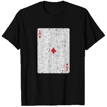Discover ace of diamonds playing card T Shirts