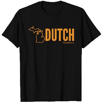 Discover Michigan Dutch (orange) T Shirts