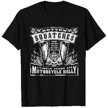 Discover Rotten Squatches Stinkin' Skunk Ape Rally T Shirts