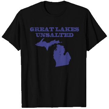 Discover Great Lakes Unsalted Blue T Shirts