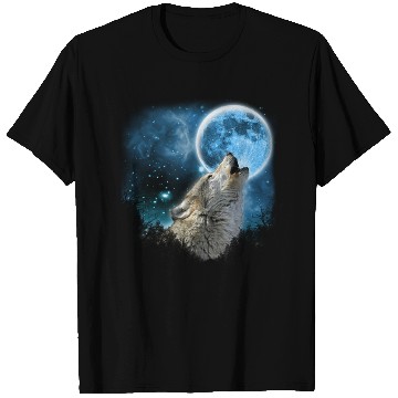 Discover Silver Wolfs Skylight 3px T Shirts