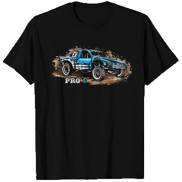 Discover Pro4 Race Truck Blue T Shirts