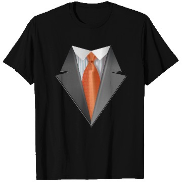 Discover Tuxedo Tie Designs Tie orange T Shirts