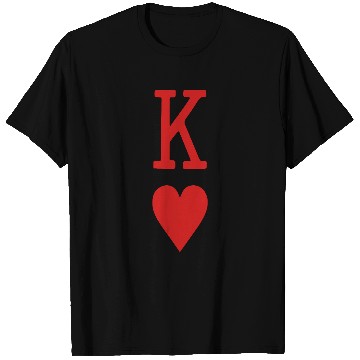 Discover King of Hearts Vector T Shirts