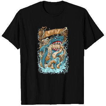 Discover OCTOPUS v SHARK T Shirts