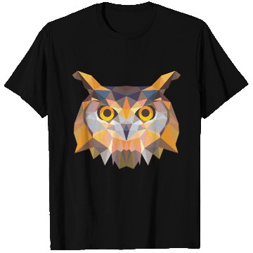 Discover Polygonal Owl T Shirts