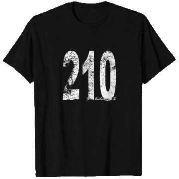 Discover Vintage San Antonio Area Code 210 T Shirts