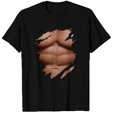 Discover Ripped T Shirts Chest Six Pack Abs Muscles