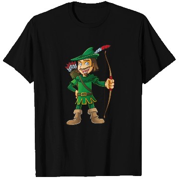 Discover Robin Hood-arrows-bow-tale T Shirts