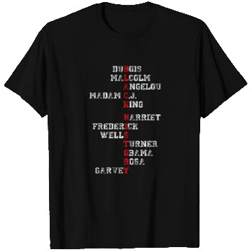 Discover BLACK HISTORY T Shirts