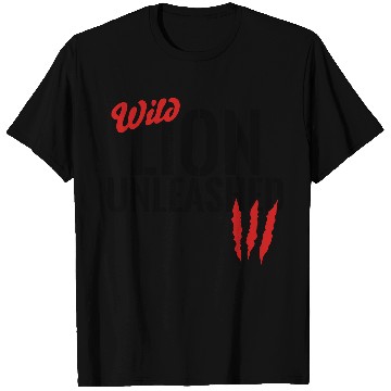 Discover wild lion unleashed T Shirts