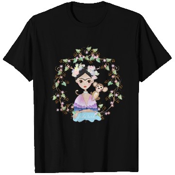 Discover Frida Kahlo girl's T Shirts