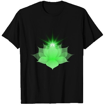 Discover Green Chakra Lotus T Shirts