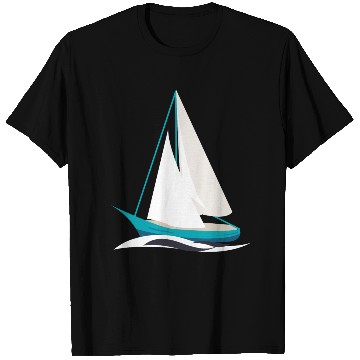 Discover sailing boat T Shirts