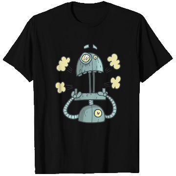 Discover Surprised robot T Shirts