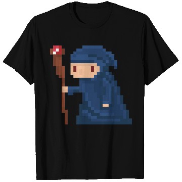 Discover Pixel wizard T Shirts