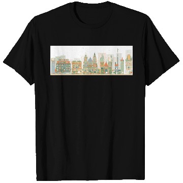 Discover prague T Shirts
