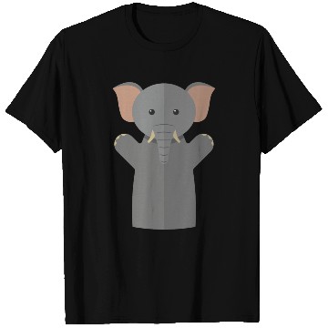 Discover Hand puppet elephant T Shirts
