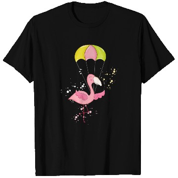 Discover flying flamingo T Shirts