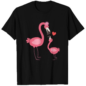 Discover flamingo family T Shirts