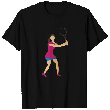 Discover 09 tennis vectorstock 8871464 T Shirts