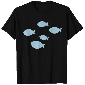 Discover school of fish T Shirts