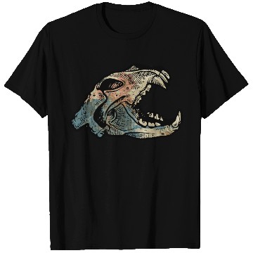 Discover tiger skull T Shirts