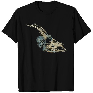 Discover Capricorn skull T Shirts
