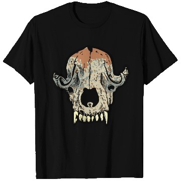 Discover dog skull T Shirts