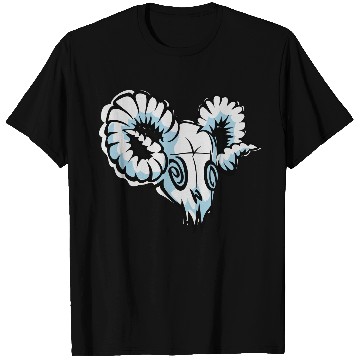 Discover aries skull T Shirts