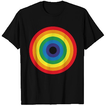 Discover Rainbow circle T Shirts