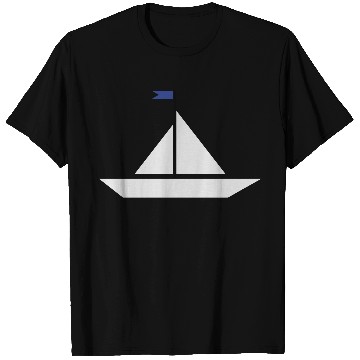 Discover sailing boat T Shirts