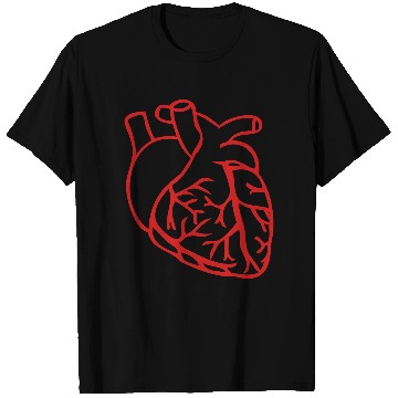 Discover Anatomical heart T Shirts