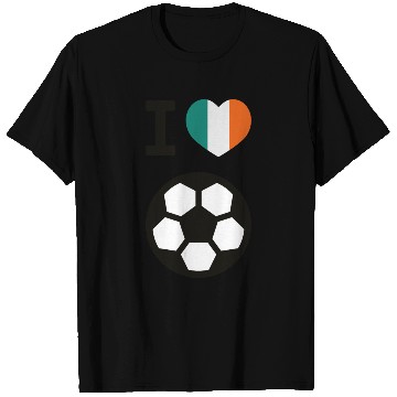 Discover I love Irish football T Shirts