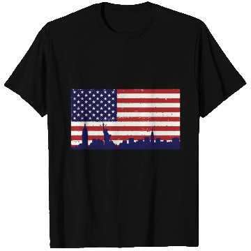 Discover US Flag Freedom liberty peace T Shirts