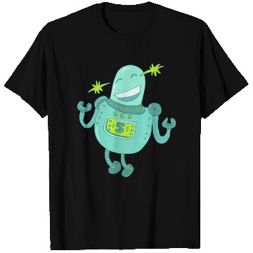 Discover 13 robot 20 png vectorstock 4842445 T Shirts