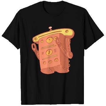 Discover 60 robot 64 png vectorstock 4842445 T Shirts